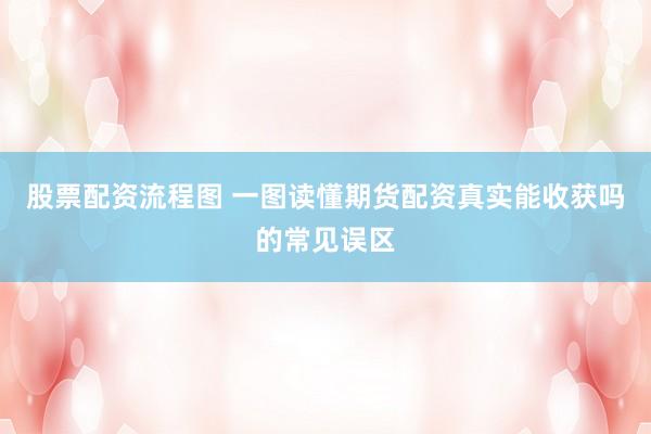 股票配资流程图 一图读懂期货配资真实能收获吗的常见误区
