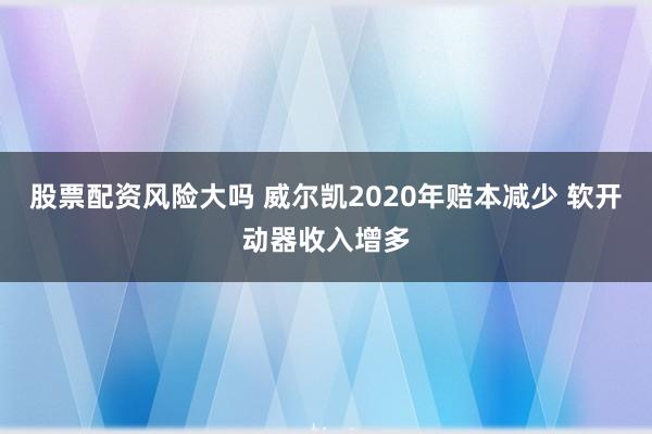 股票配资风险大吗 威尔凯2020年赔本减少 软开动器收入增多